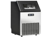 Commercial Ice Maker Machine, Freestanding Stainless Steel Ice Machine with Self-Cleaning, LCD T3398P553215