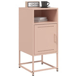Bedside Cabinet Pink 36x39x78 cm Steel 846568
