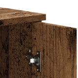 Sideboard Old Wood 80x36x75 cm Engineered Wood 856006
