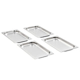 Gastronorm Containers 12 pcs GN 1/3 20 mm Stainless Steel 50892