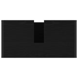 Bathroom Cabinet Black Oak 60 x 30 x 60 cm Engineered Wood 886486