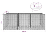 Gabion with 3.5 mm Wire and 5x5 cm Mesh 300x100x150 cm 3462456