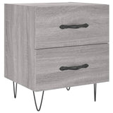 Bedside Cabinets 2 pcs Grey Sonoma 40x35x47.5 cm Engineered Wood 827305