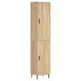 Highboard Sonoma Oak 34.5x34x180 cm Engineered Wood 3200148