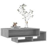 ZNTS Coffee Table Grey Sonoma 105x55x32 cm Engineered Wood 815982