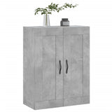 Wall Mounted Cabinet Concrete Grey 69.5x34x90 cm Engineered Wood 830376
