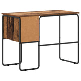 Desk with Storage Oak Wood 100 x 50 x 75 cm 8008006