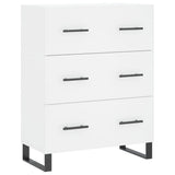 Highboard White 69.5x34x180 cm Engineered Wood 3195867