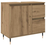 Bathroom Cabinet Artisan Oak 65x33x60 cm Engineered Wood 857224