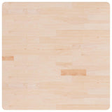 Table Top Medium brown Solid Oak Wood 90x90 cm Simple Table Top 342933