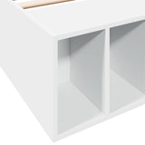 Bed Frame without Mattress White 75x190 cm Small Single 3280622