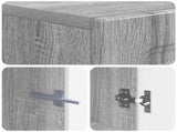 TV Cabinet Grey Sonoma Engineered Wood 897781
