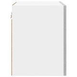 Hanging Cabinet 2 pcs Grey Sonoma and White 40 x 31 x 40 cm 884141