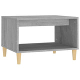 Coffee Table Grey Sonoma 60x50x40 cm Engineered Wood 817520