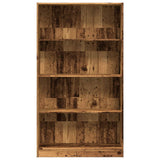 Bookcase Old Wood 80x24x143 cm Engineered Wood 857851