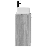 Bathroom Vanity with Sink Grey Sonoma 54 x 35 x 83 cm 890164
