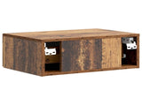 Wall-Mounted Bedside Cabinet 2 pcs Old Wood 49 x 34.5 x 20 cm 899312