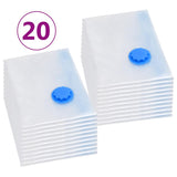 Vacuum Travel Storage Bags Clothing Bags 120x70 cm 20 pcs 51336