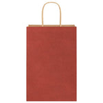 ZNTS Paper Bags 250 pcs with Handles Red 21x11x31 cm 4101756