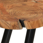 Log Bar Table 90x54x105 cm Solid Wood Acacia 351786