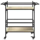 Kitchen Trolley Sonoma Oak 82x40x78.5 cm Engineered Wood 842362