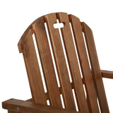 Sofa Set Brown Solid Acacia Wood Medium Durable 44035