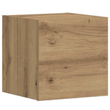 Wall Mounted TV cabinets 3 pcs Artisan Oak Engineered Wood 3328962