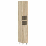 3 Piece Bathroom Cabinet Set ZWOLLE Engineered Wood 3417839