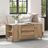Coffee Table Artisan Oak 102 x 44.5 x 50 cm Engineered Wood 882679