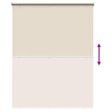 Outdoor Roller Blind UV Protection Beige 180 x 140 cm 42041224