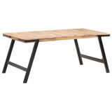 ZNTS Dining Table 180x90x76 cm Solid Mango Wood 288119