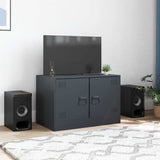 TV Cabinet Anthracite 67x39x44 cm Steel 841635