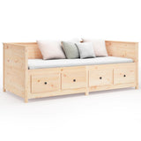 Day Bed without Mattress 90x200 cm Solid Wood Pine 820901