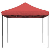 ZNTS Foldable Party Tent Pop-Up Burgundy 292x292x315 cm 4004917