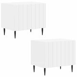 TV Cabinet White Engineered Wood 896455