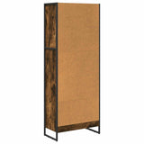 Book Cabinet Smoke Oak 60 x 30 x 155 cm Engineered Wood 886398