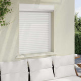 Roller Shutter Aluminium 80x100 cm White 144965