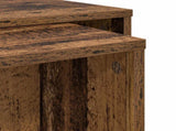 Coffee Table Set 2 pcs Old Wood Engineered Wood 8000266
