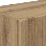 TV Wall Cabinet 2 pcs Artisian Oak Engineered Wood 892248