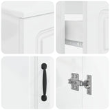 2 Piece Bathroom Cabinet Set UTRECHT High Gloss White 3417571