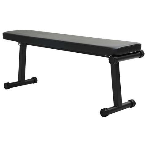 Foldable Weight Bench Folding Black 109 x 29 x 42 cm Steel 42007905