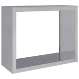 Firewood Rack 100x40x80 cm Galvanised Steel 850980