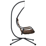 Hanging Egg Chair Folding Coffee 94 x 107 x 196.5 cm Steel 42003854