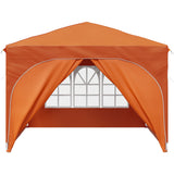 Pop-up Party Tent 290 x 290 x 245 cm Orange 42019877