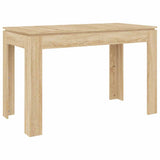 Dining Table Sonoma Oak 120x60x76 cm Engineered Wood 800759