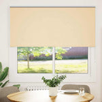 ZNTS Roller Blind Blackout Beige 160x175 cm Fabric Width 156.6 cm Polyester 4010776