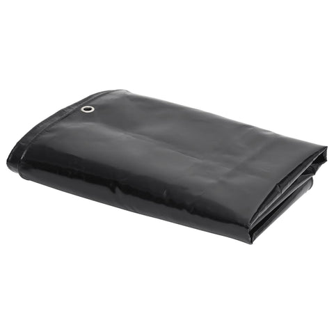 Tarpaulin 650 g/m² 2x3 m Black 151349
