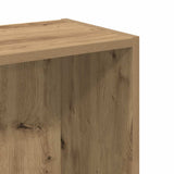 Bookcase Artisian Oak 80x24x109 cm Engineered Wood 857843