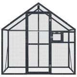 ZNTS Aviary Anthracite 179x100x185 cm Aluminium 152260