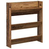 Shoe Cabinet 2 pcs Old wood 84 x 18 x 90 cm Engineered Wood 875028